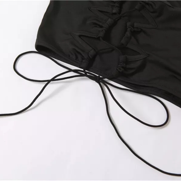 💋KLIOU DRAWSTRING BANDAGE TWO-PIECE PANT SET!!! - Picture 8 of 14